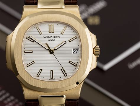 patek philippe rose gold with brown crocodile strap 5711j|Patek Philippe 5711 price.